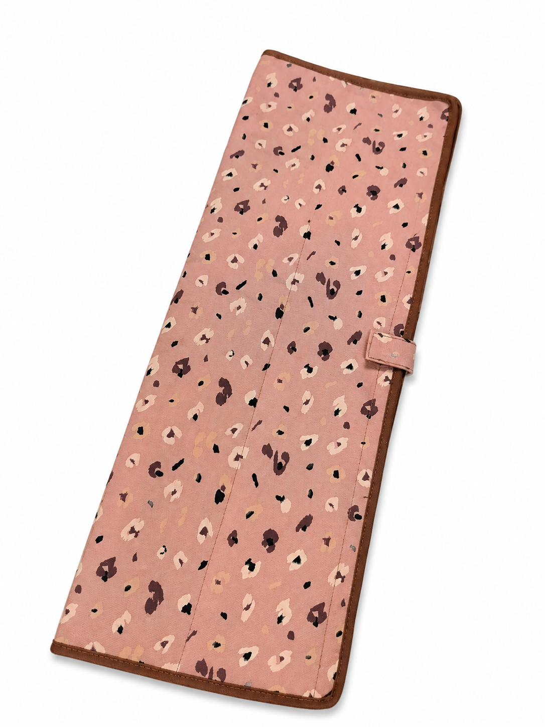 Printed Folio Rack Pouch — Blush Petal