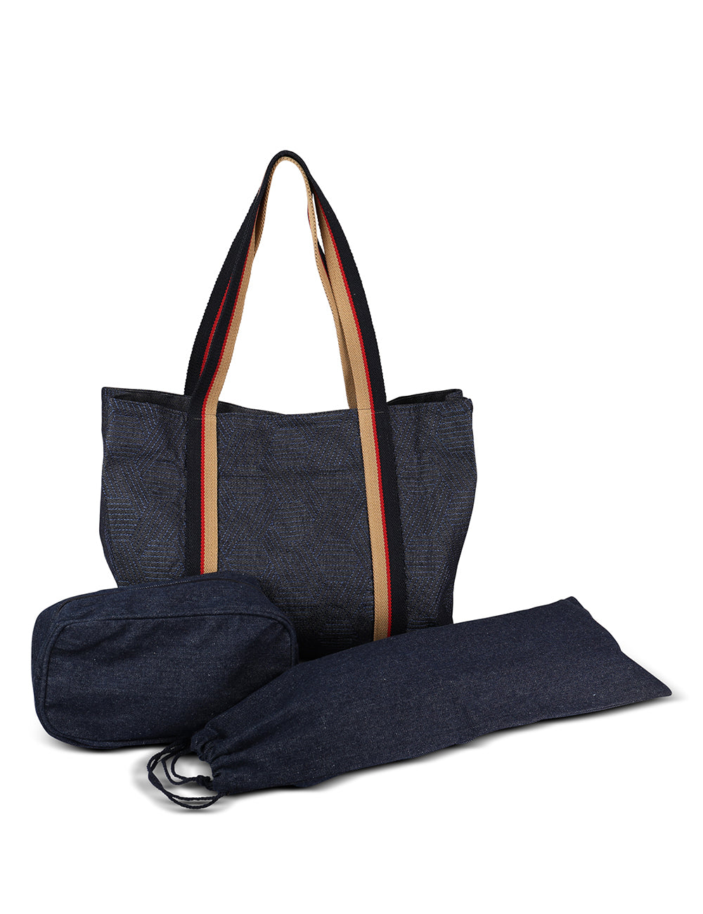 The Dealer Embroidered 3-Piece Mahjong Bag Set