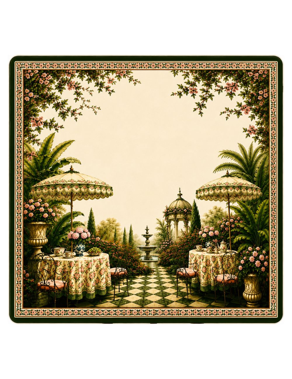 Garden Party Mat