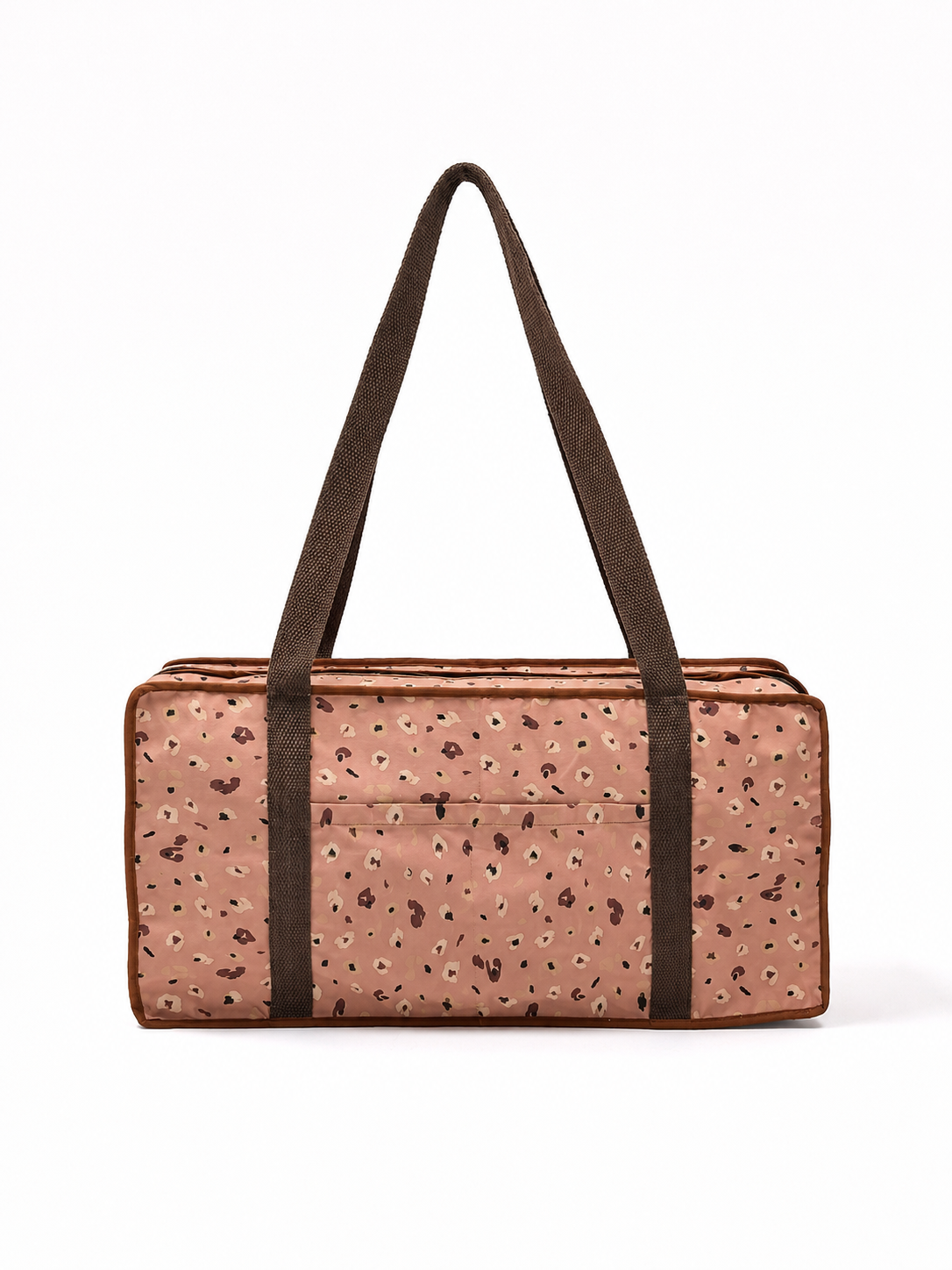 Printed Mahjong Bag — Blush Petal