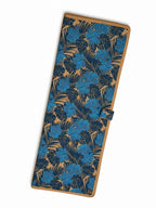 Printed Folio Rack Pouch — Indigo Bloom