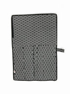 Printed Folio Rack Pouch — Monochrome Wave
